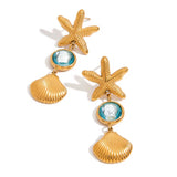 Shella Azur Drop Earrings