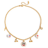Cherry Belle Love Charm Necklace