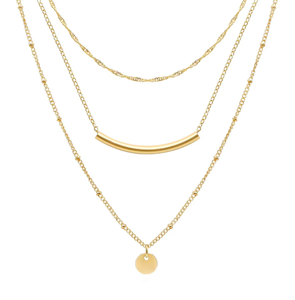 Triple Layered Necklace