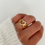 Eternal Hearts Band Ring