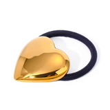 Heart Metal Ponytail Cuff