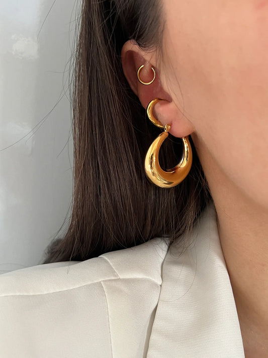 Reagan Hoop Earrings