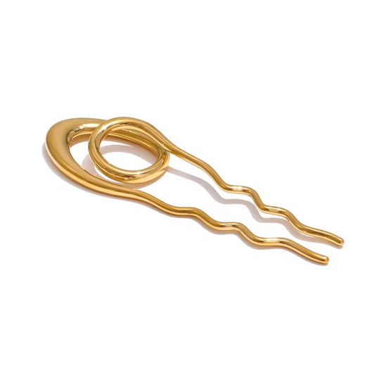 Abstract Metal Hairpin