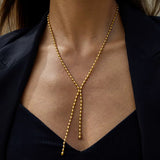 Beads Lariat Necklace