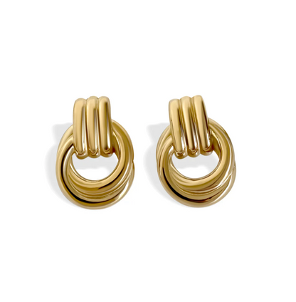 Large Interlocking Earrings