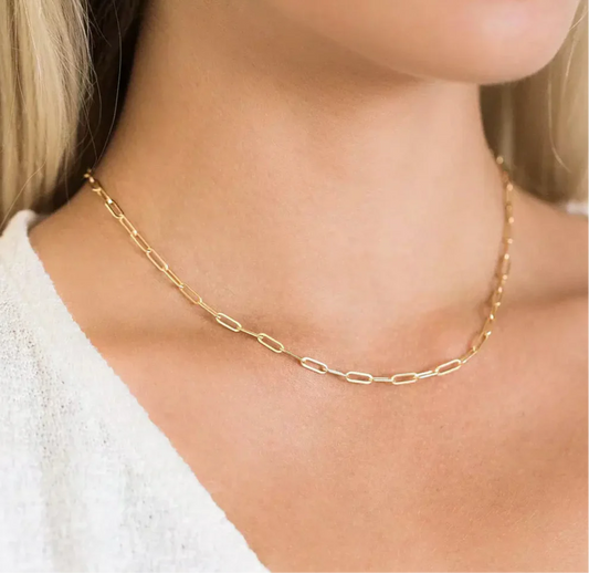 Dainty Chain Link Necklace