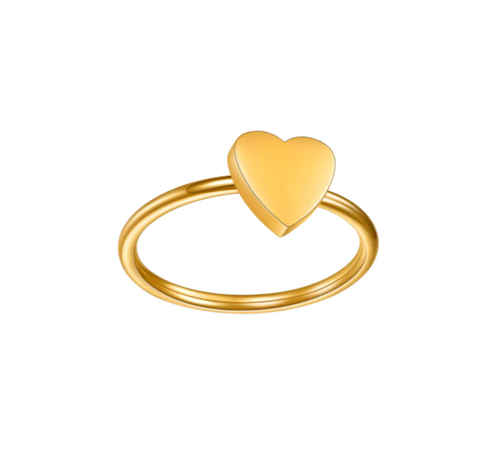 Bague Coeur Minimaliste