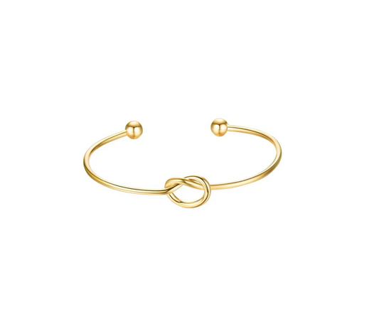 Knot Open Cuff Bracelet