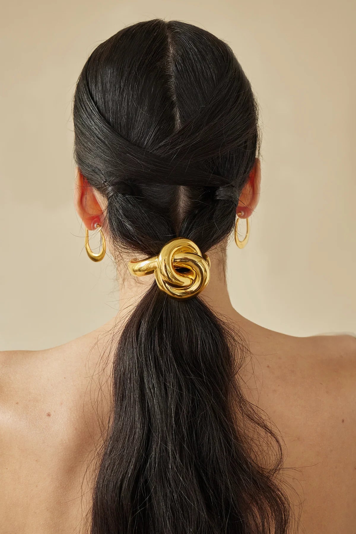 Knot Metal Hair Tie