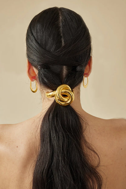 Knot Metal Hair Tie