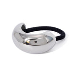 Dome Metal Ponytail Cuff