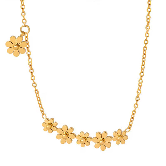 Full Jazmin Flower Necklace