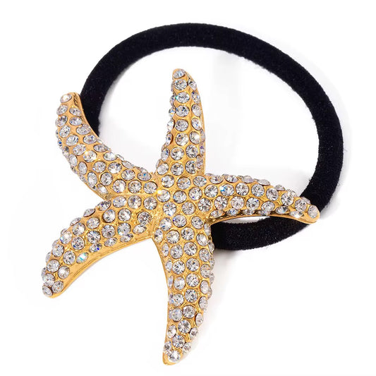 Sparkling Seastar Metal Hairtie