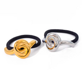 Small Knot Metal Ponytail Cuff