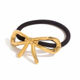 Bow Metal Ponytail Cuff