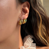 Sculptura Pavé Hoops
