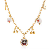 Cherry Belle Love Charm Necklace
