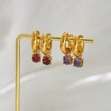 Pop Gem Hoops