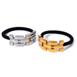 Weave Metal Ponytail Cuff