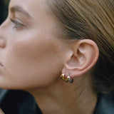 Sculpted Hoop Earrings