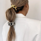 Link Metal Ponytail Cuff