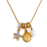 Ocean Treasures Charm Necklace