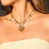 Cherry Belle Love Charm Necklace