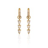 Teardrop Cascade Earrings