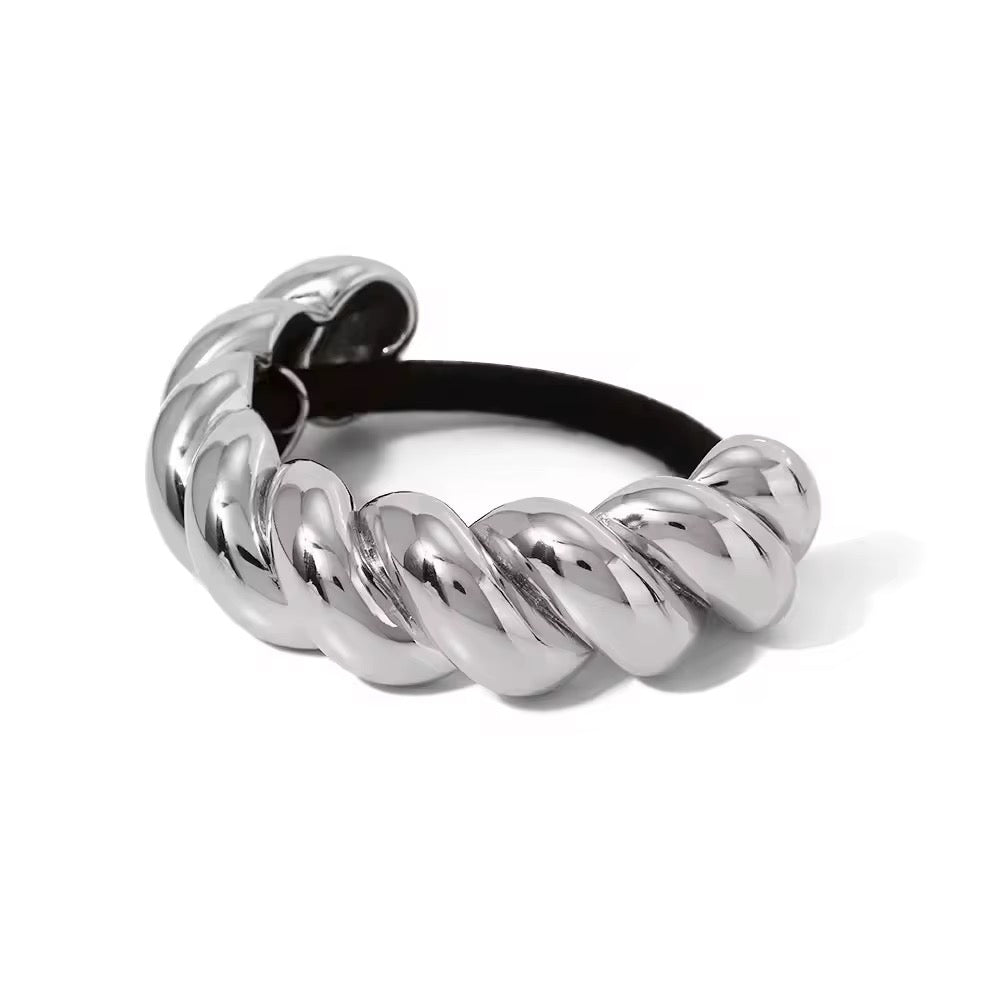 Twisted Metal Ponytail Cuff