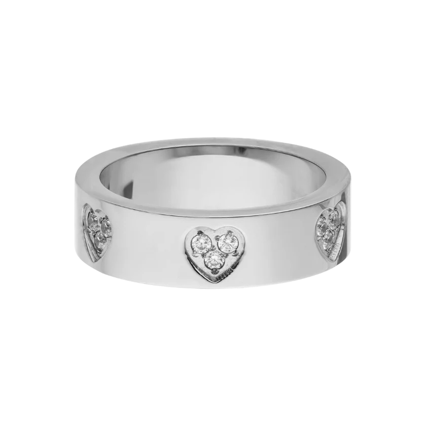 Heart Alliance Band Ring