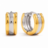 Chunky Huggie Hoops