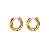 Classic Bold Hoop Earrings