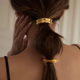 Geometric Metal Ponytail Cuff