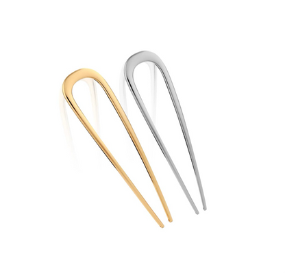 Solid Classic Metal Hairpin