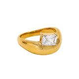 Chubby Square-Cut Ring