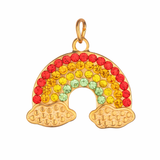 Sparkling Rainbow Charm