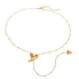 Heart Lariat Necklace