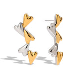 Heart Cascade Earrings