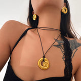 Classic Spiral Stud Earrings