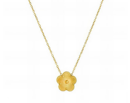 Golden Flower Necklace