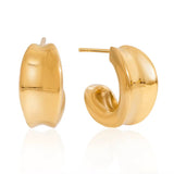 Dome Hoop Earrings