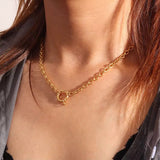Circle Chain Necklace
