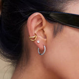 Textured Hoops
