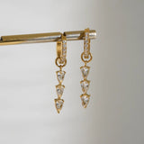 Teardrop Cascade Earrings