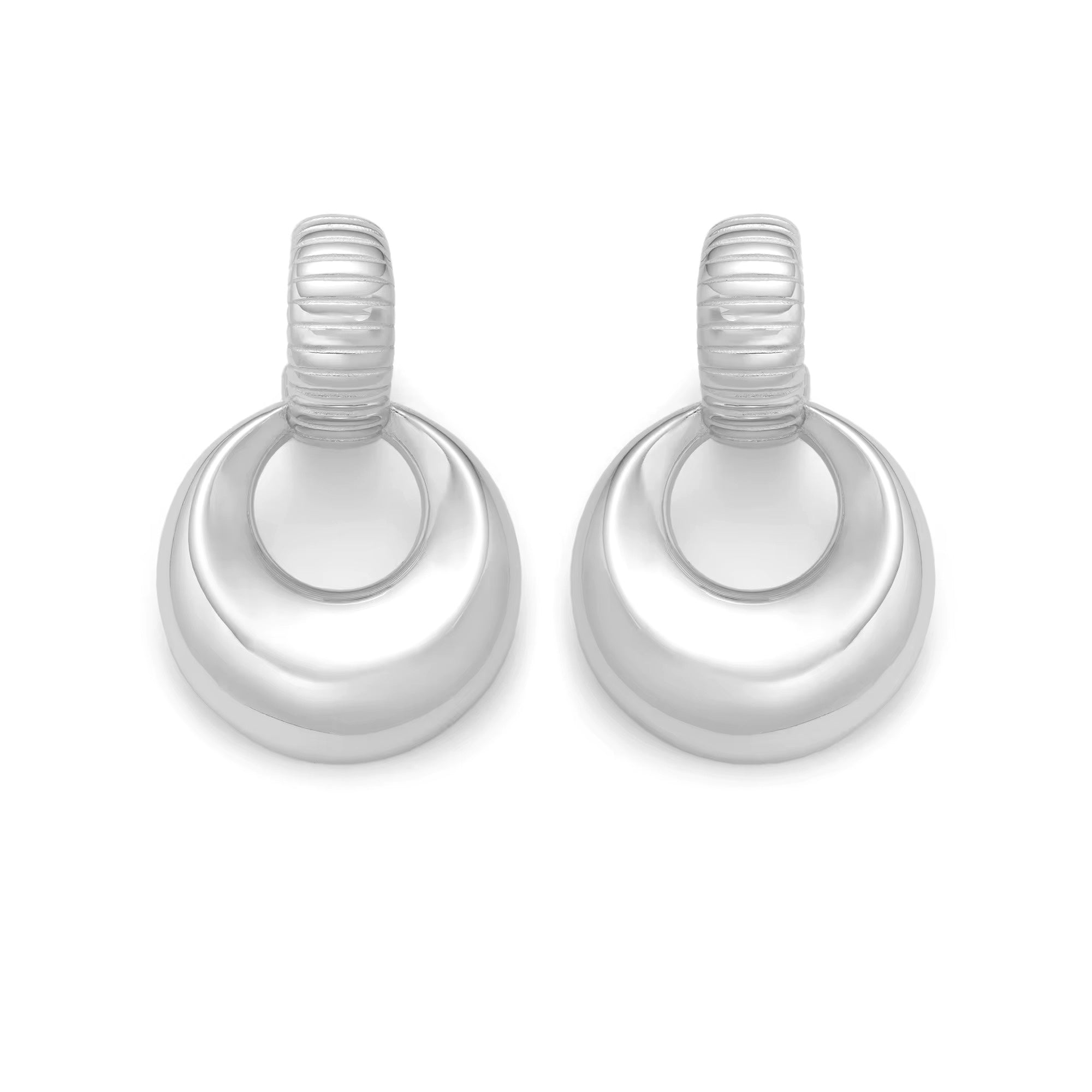 Sculptural Dome Earrings