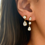 Teardrop Drop Earrings