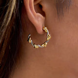 Chain Hoop Earrings