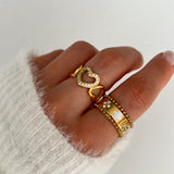Eternal Hearts Band Ring