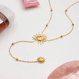 Sun Lariat Necklace