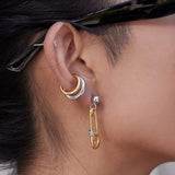 Safety Pin Earrings